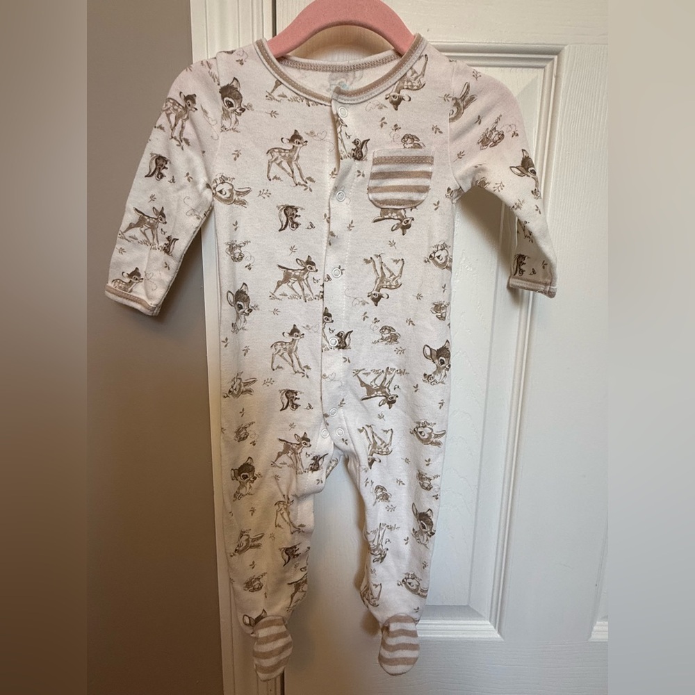 Adorable Disney Bambi Baby Footie